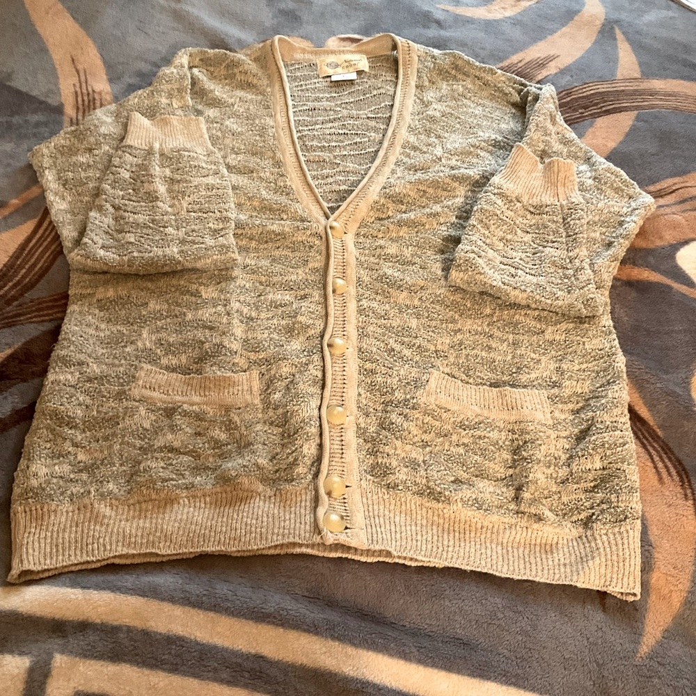 Vintage coogi cardigan size large